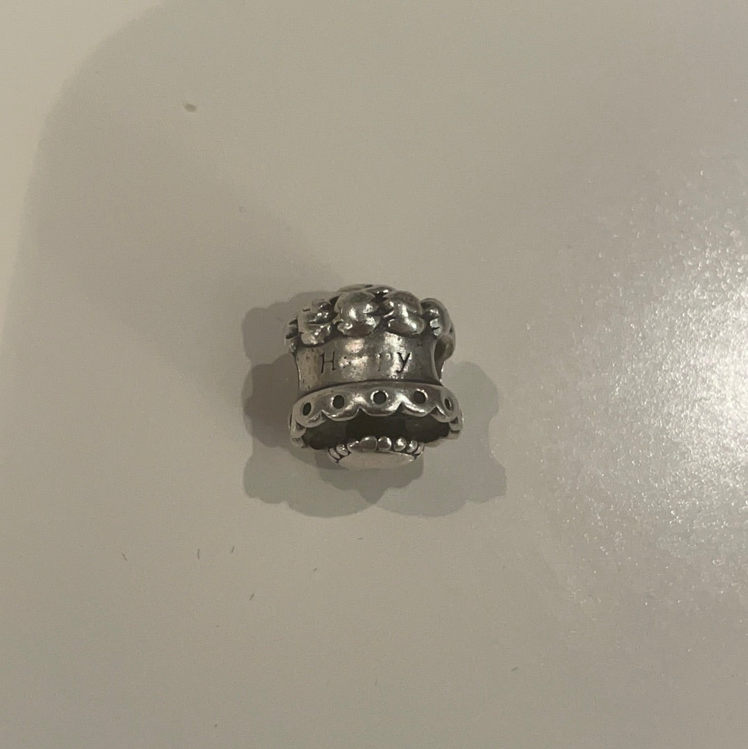 Genuine Pandora Birthday Cake Charm