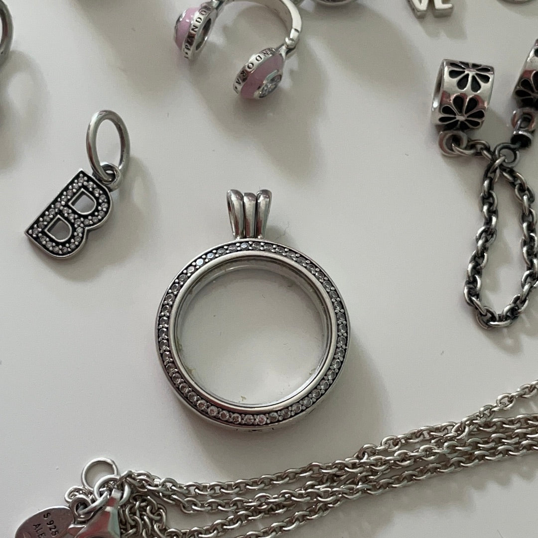 Preloved Pandora Pandora Floating Locket Charms Australia Pandora