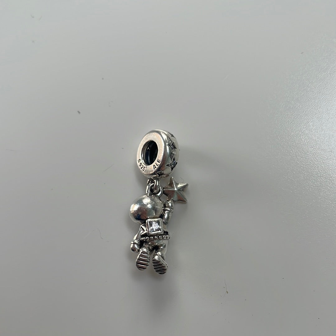 Genuine Pandora New Style Astronaut Spaceman Traveller Dangle Charm
