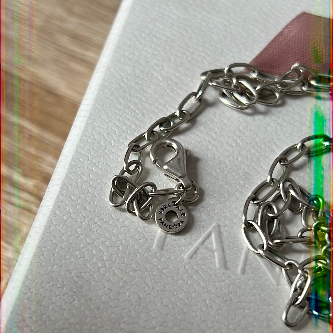 Genuine Pandora New Style Link Chain Necklace 50cm