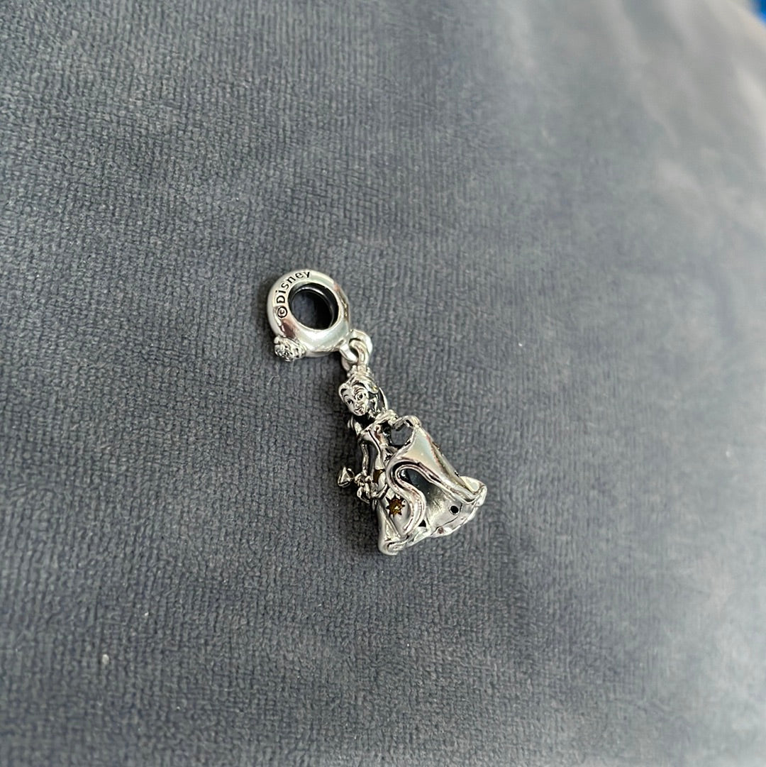 Genuine Pandora Brand New Belle's Dress Disney With CZ