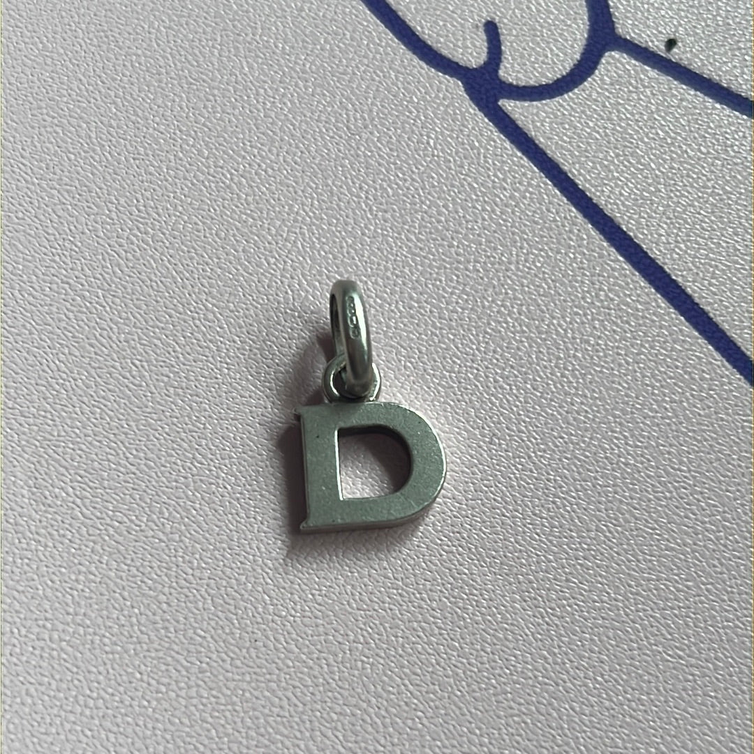 Genuine Links of London Letter D Dangle Charm