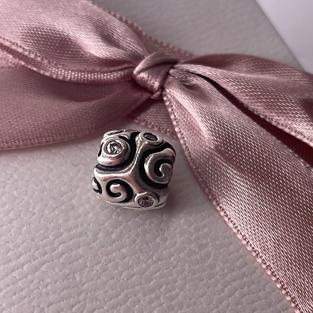 Genuine Pandora Small Version Clear CZ Stone Day Dream Charm
