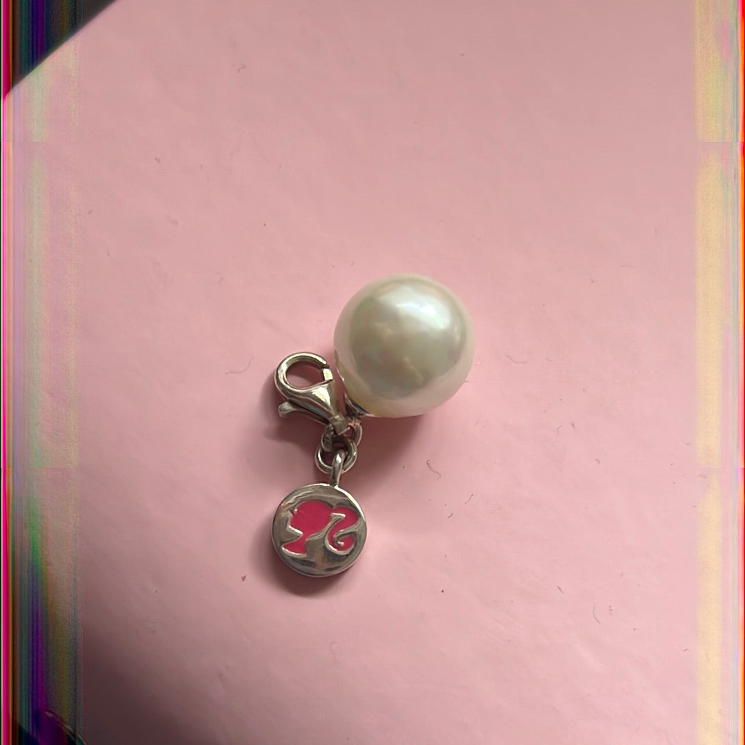 Thomas Sabo Sterling Silver Barbie Edition Pearl Clip Charm