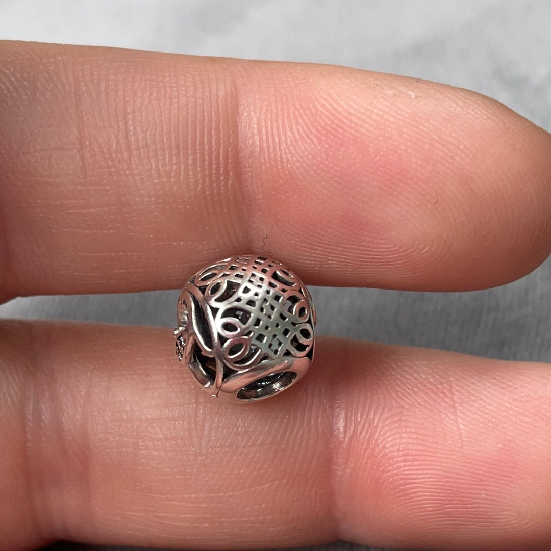 Genuine Pandora Vintage Letter T Charm