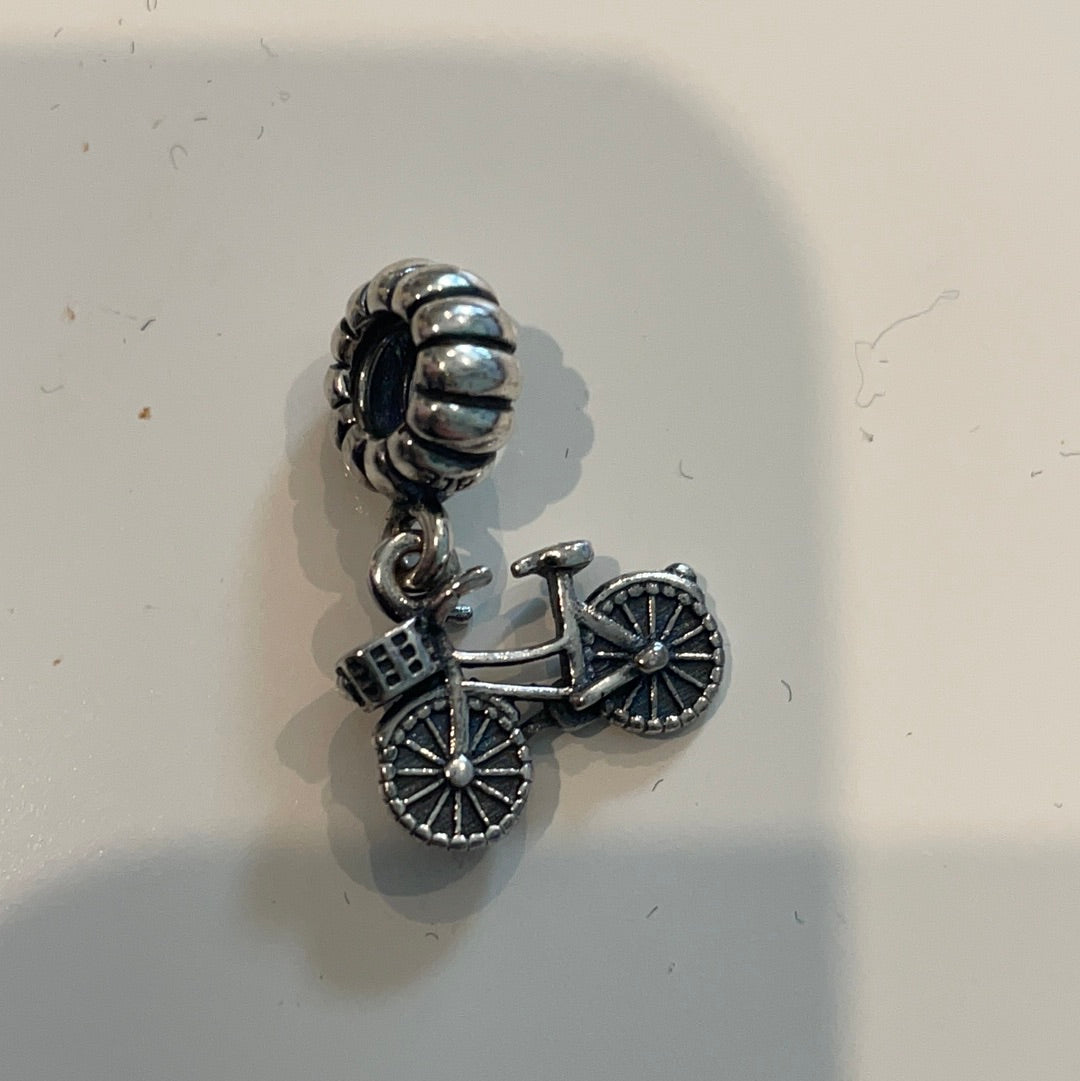 Genuine Pandora Push Pedal Bike Amsterdam Holland Travel Charm