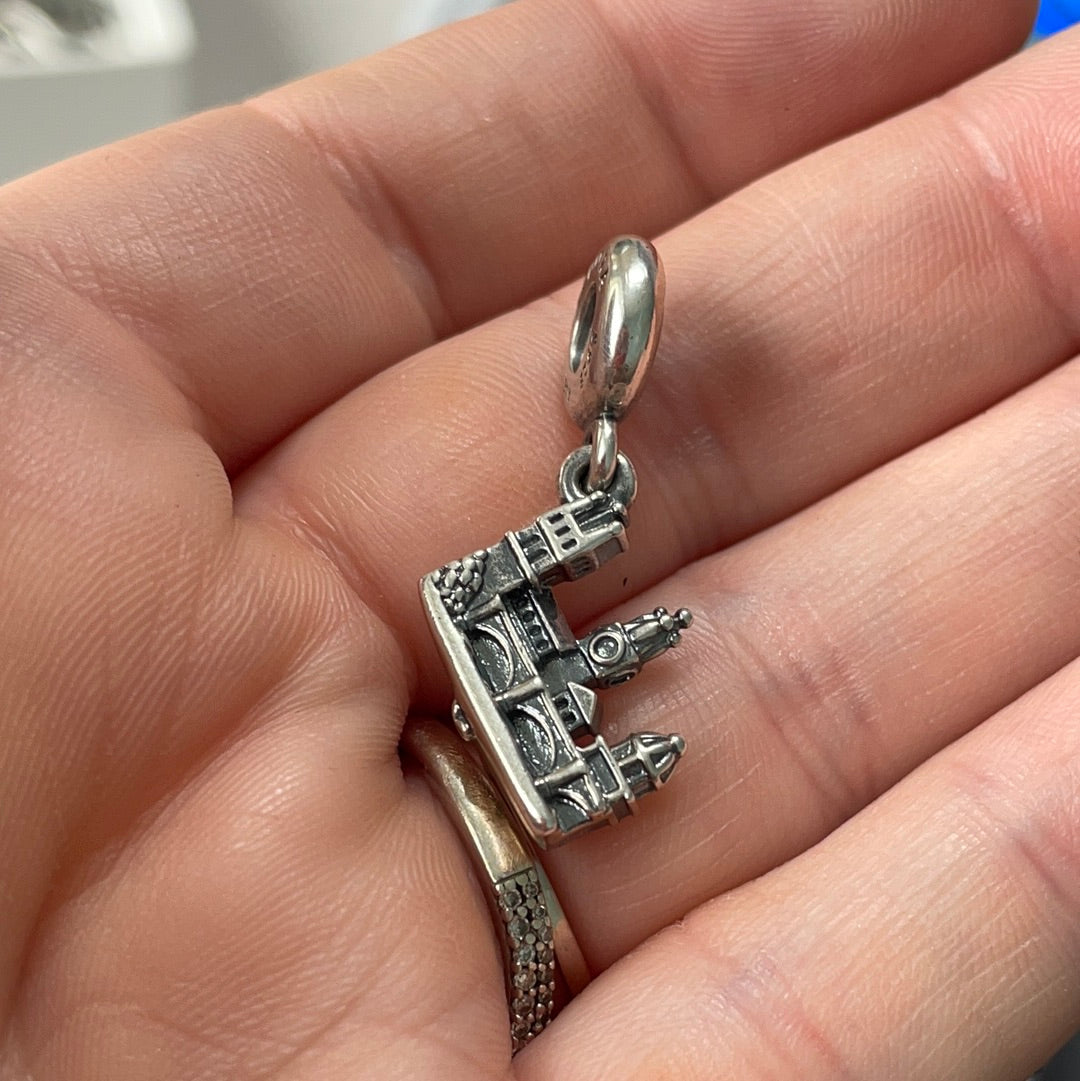 Genuine Pandora Prague Travel Dangle Charm Charles Bridge