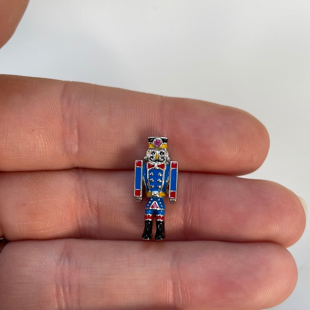 NINA QUEEN Nut Cracker Charm Enamel