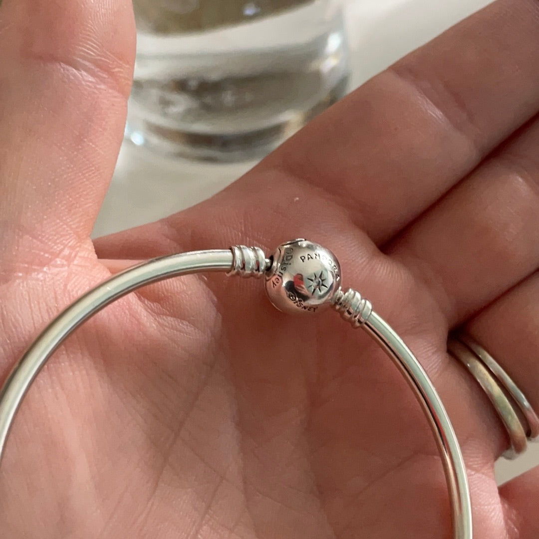 Genuine Pandora Disney Limited Edition VERY RARE Aladdin Bangle 21cm