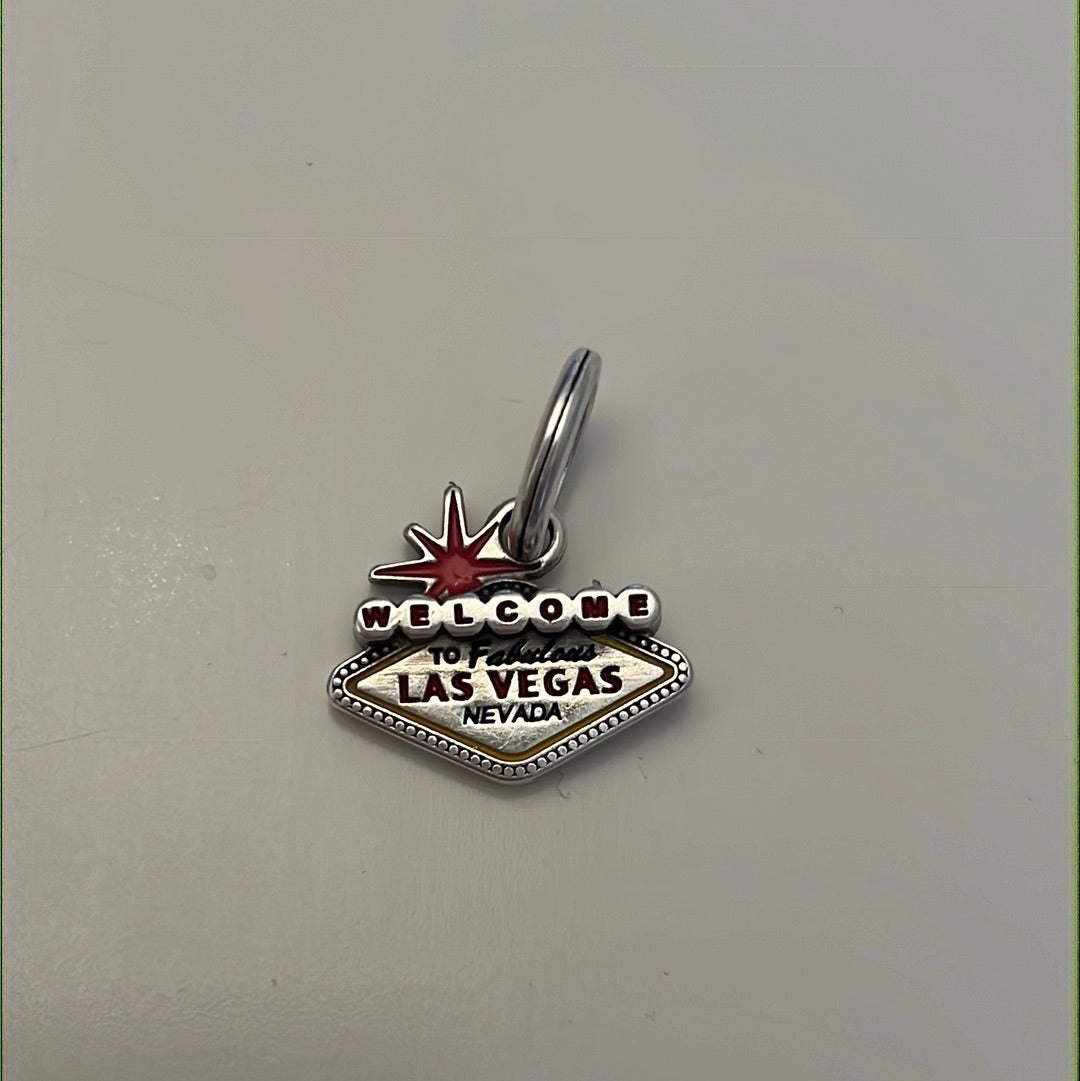 Brighton Collectables Welcome to fabulous Las Vegas Nevada Charm