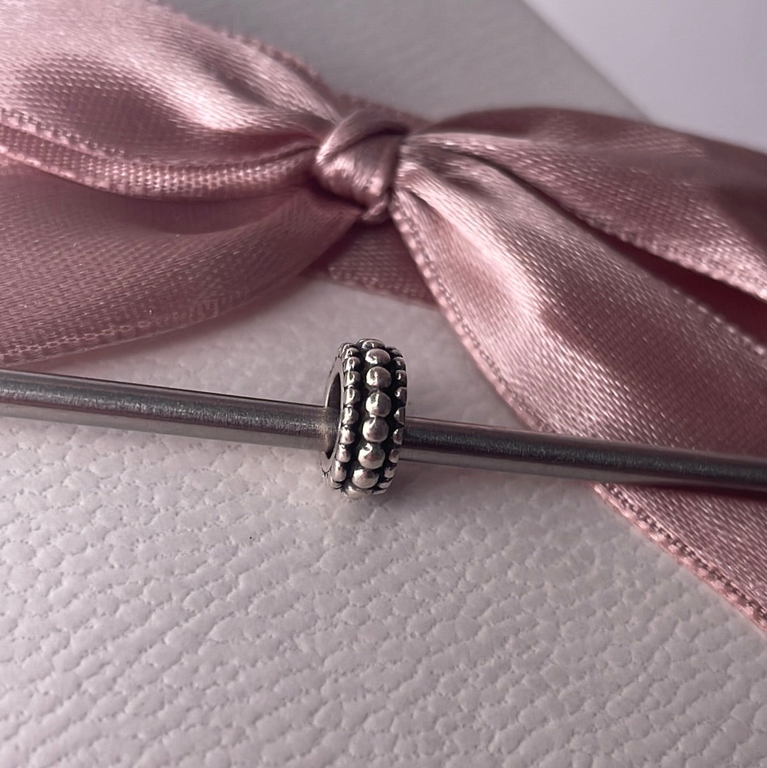 Genuine Pandora Dotted Spacer Retired Sold A Pair