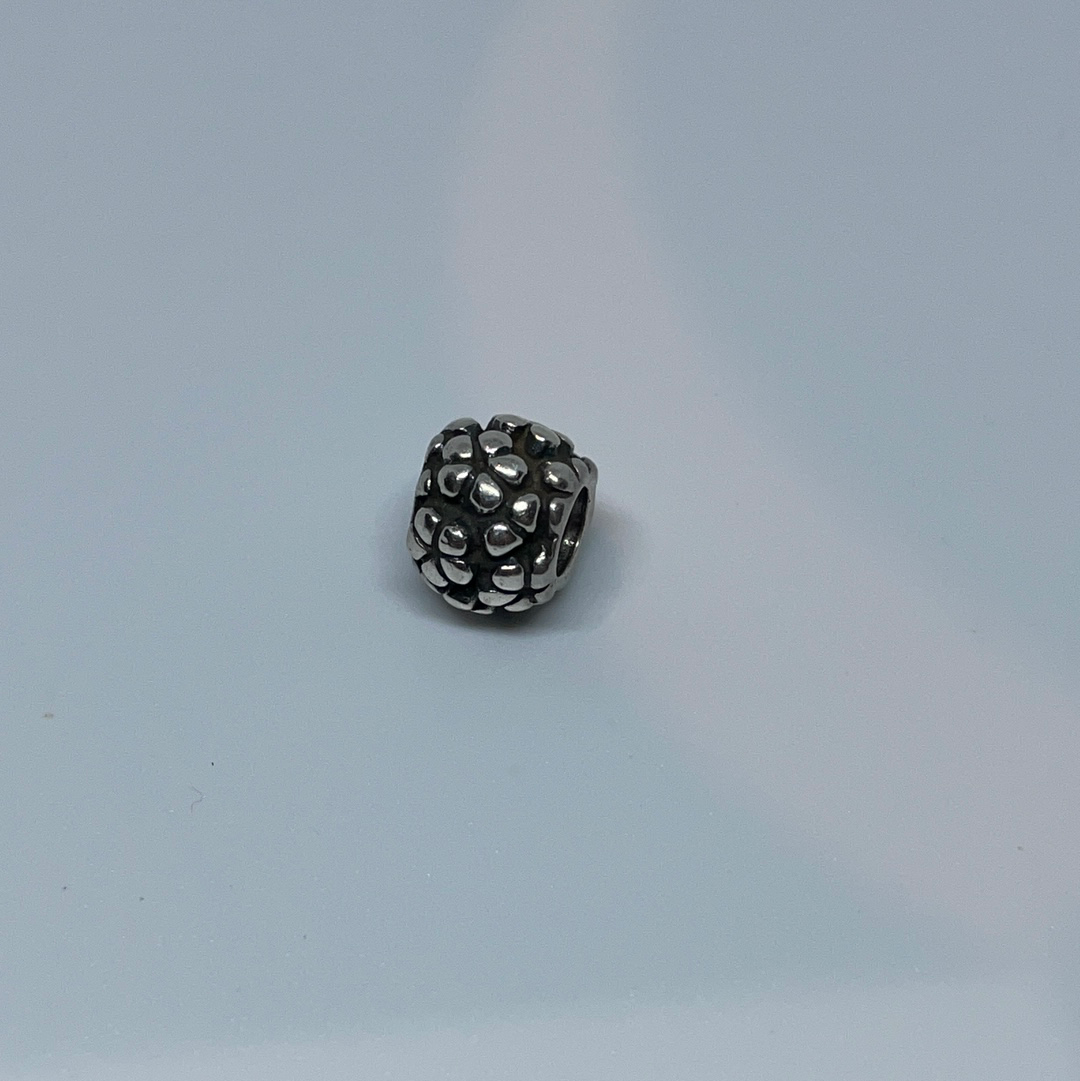 Genuine Pandora Clover Silver Version Ball Charm