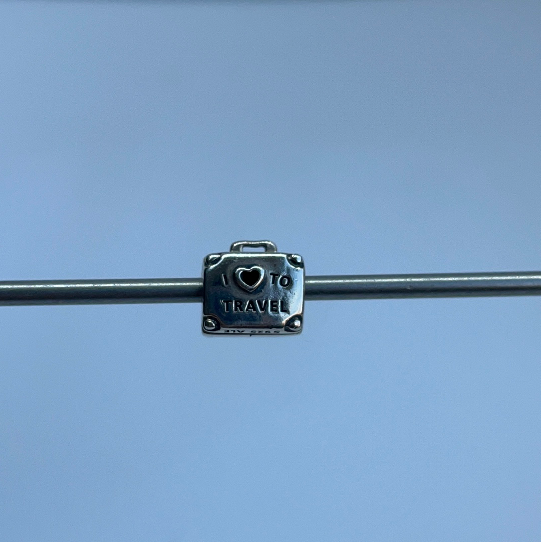Genuine Pandora Rare Suitcase Travel Charm
