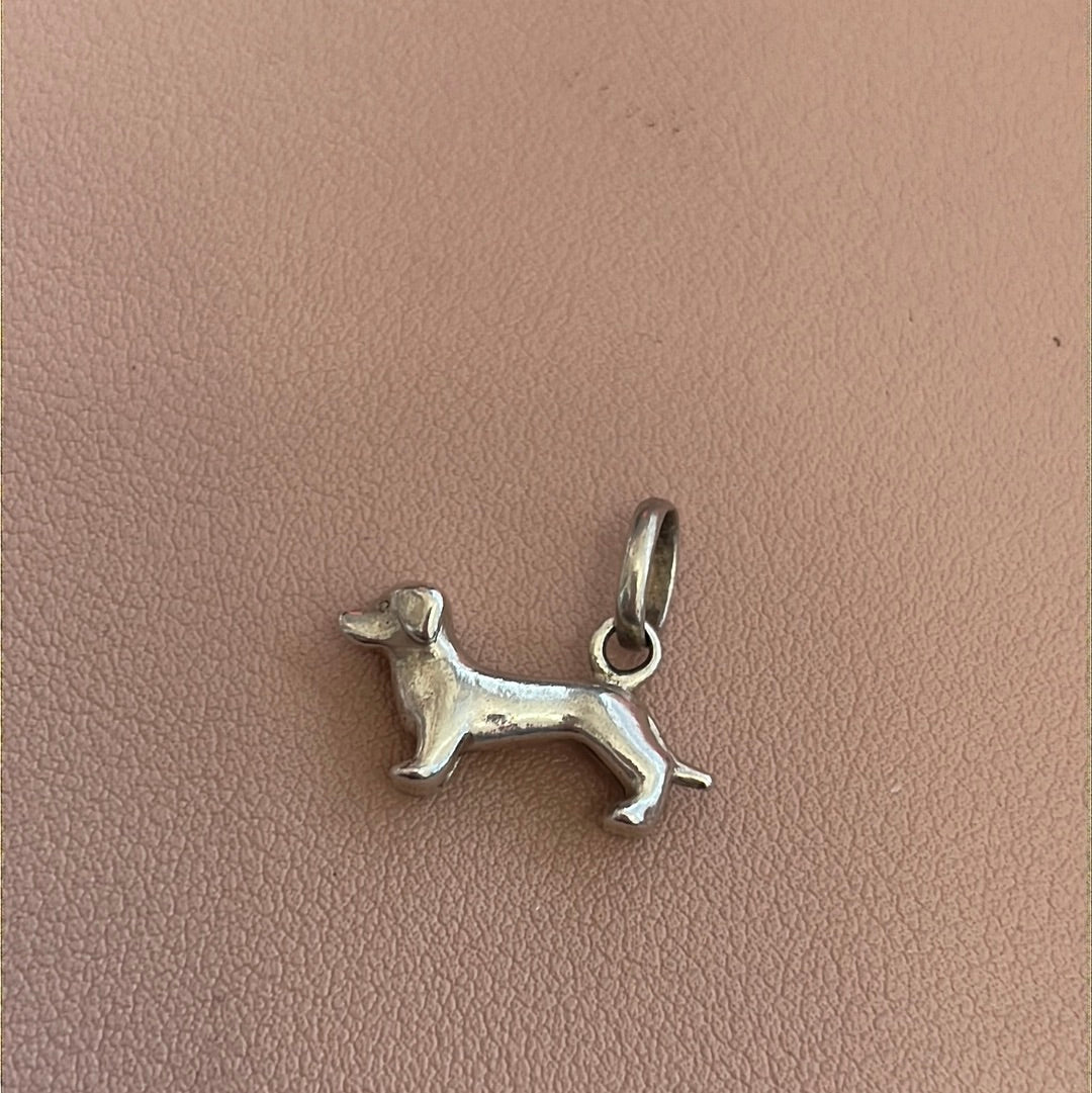 Genuine Links of London Dachshund Sausage Dog Animal Charm
