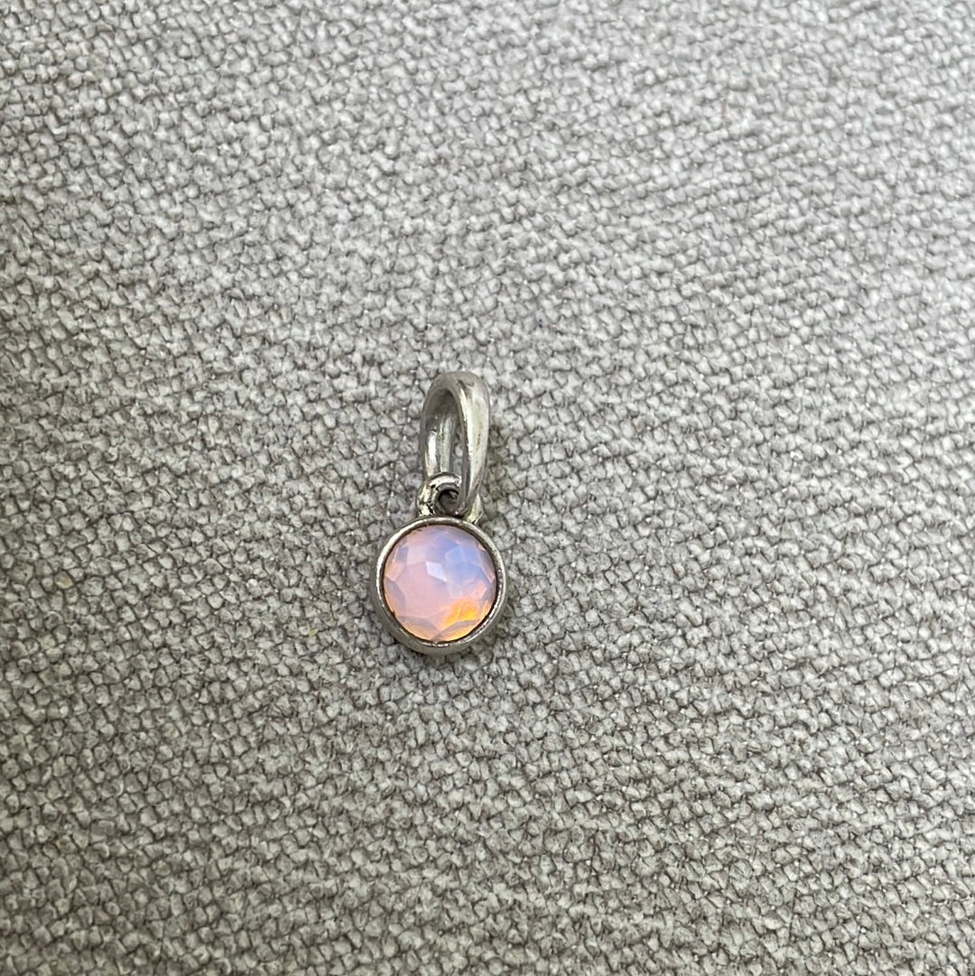 Genuine Pandora Opal Birthstone Pendant Charm