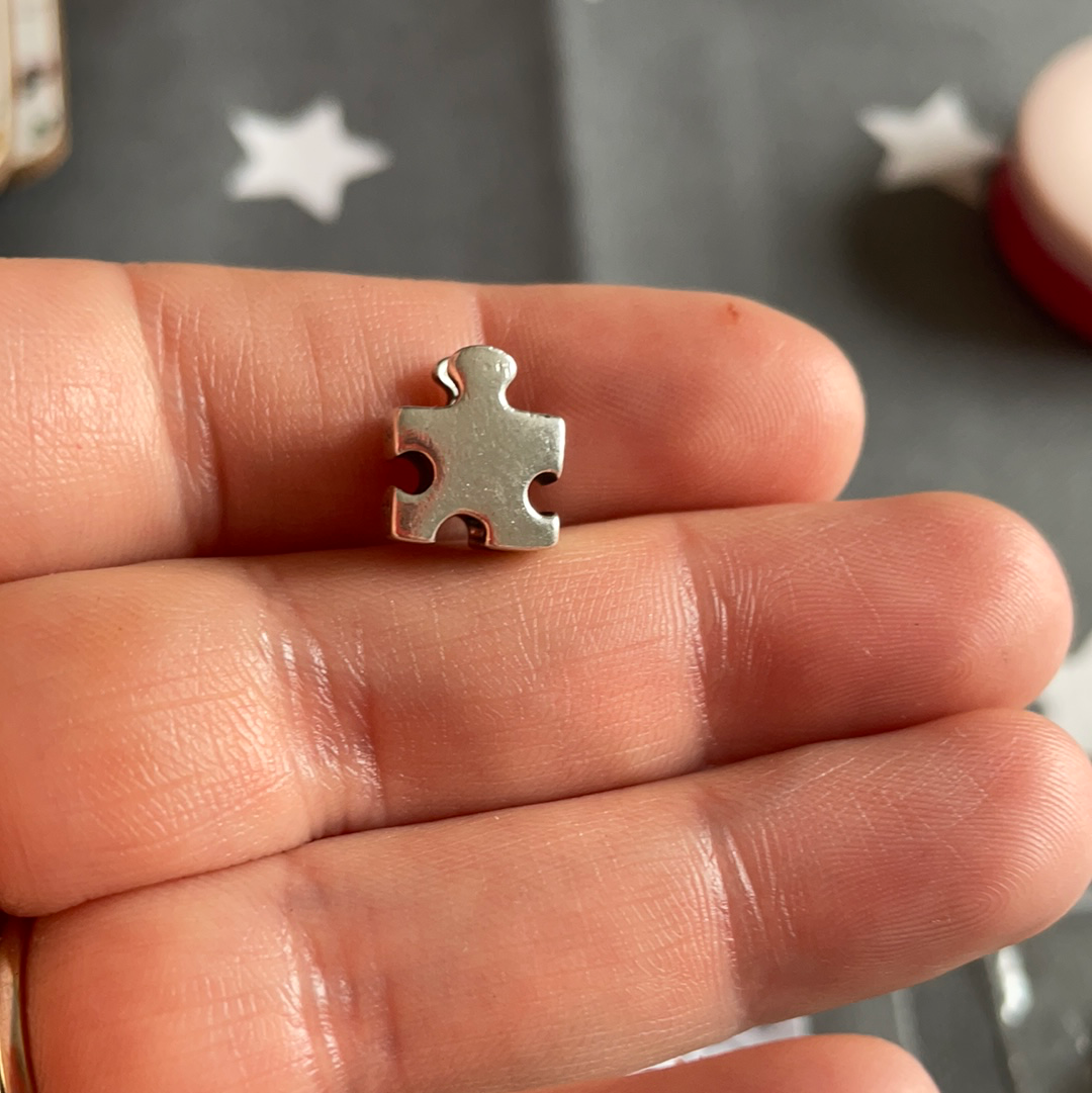 Genuine Chamilia Jigsaw Piece Autism Awareness Charm
