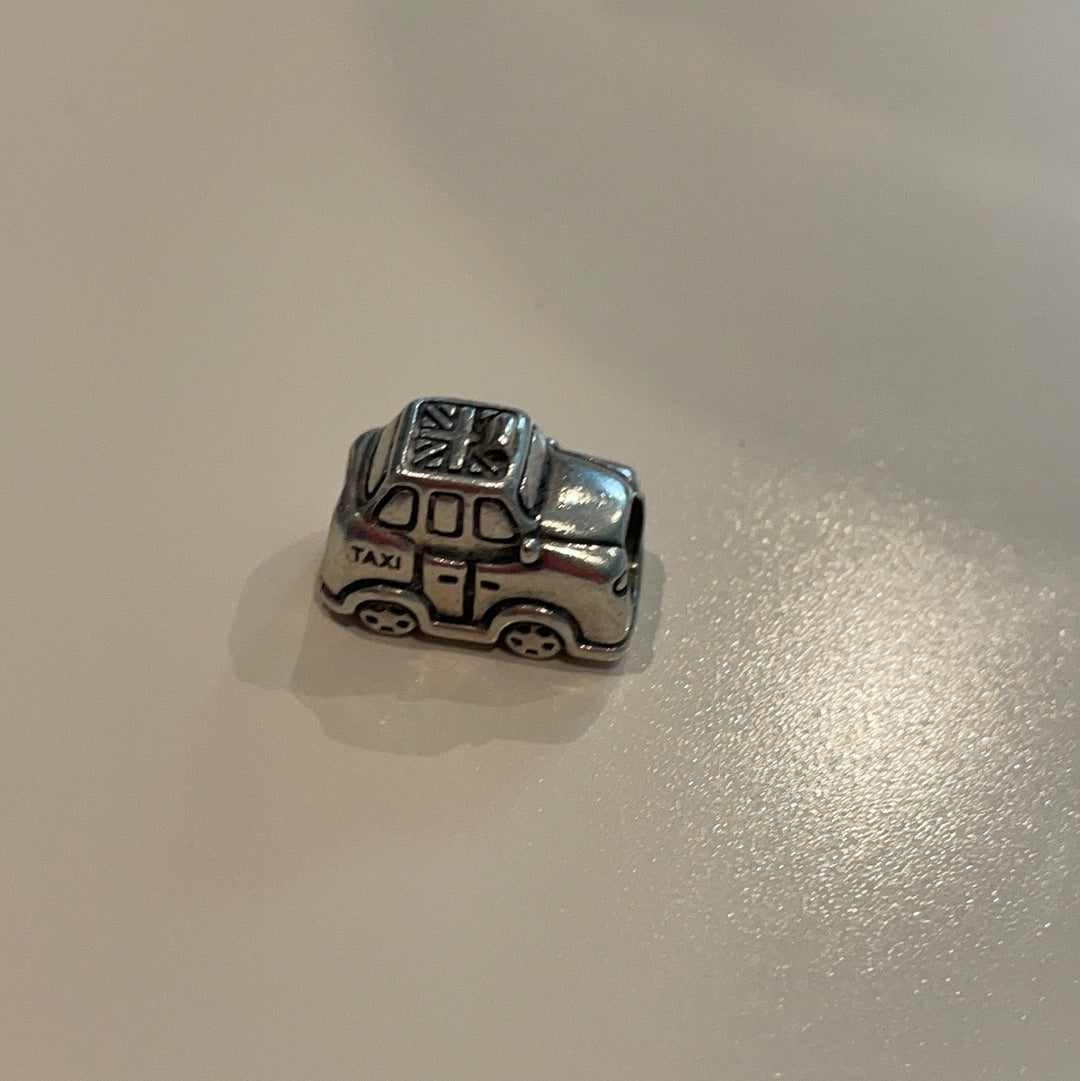 アクセサリー Pandora British Taxi Travel Charm London Genuine Pandora British Taxi London Travel Charm Car RARE