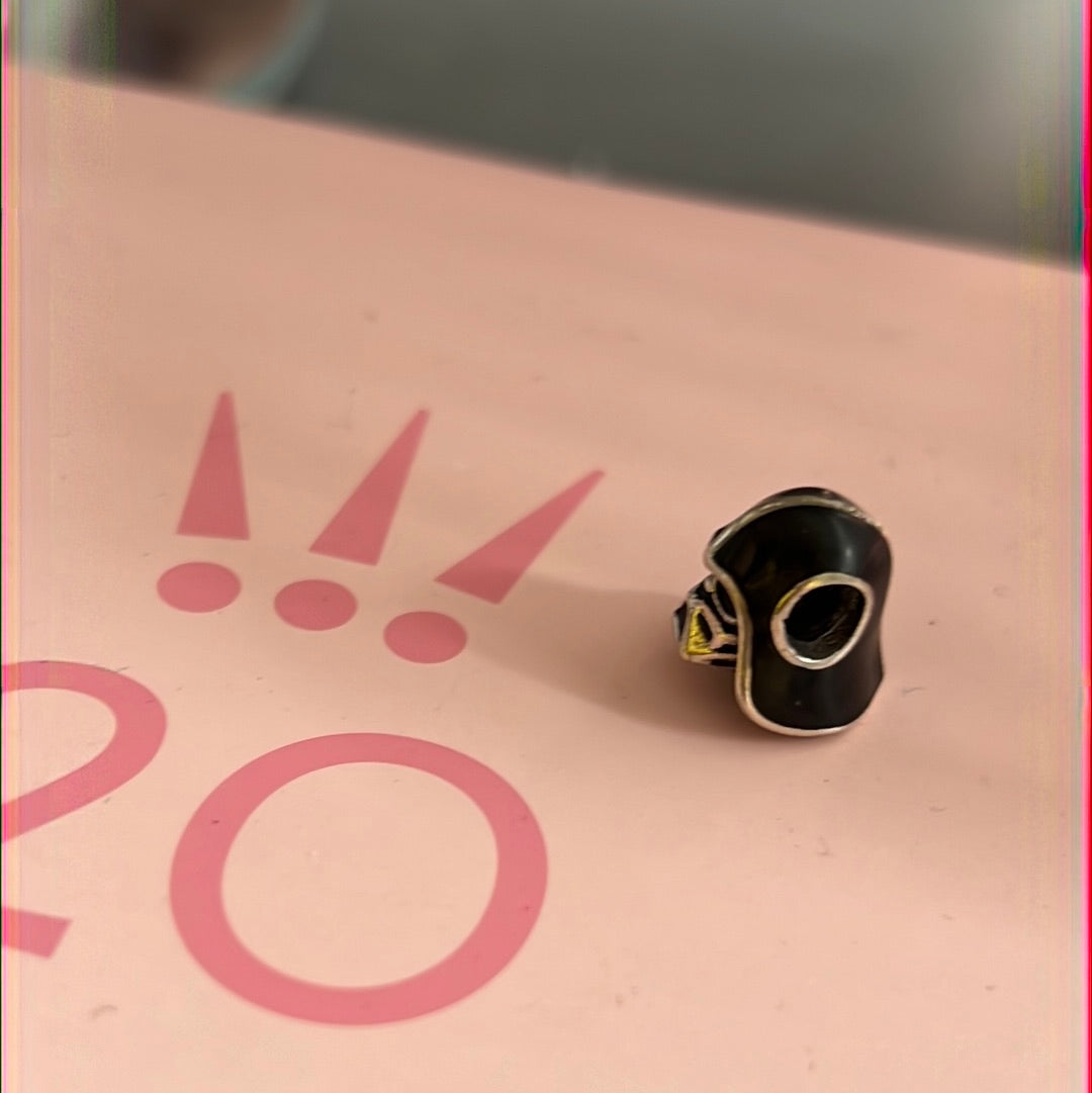 Genuine Pandora Disney Star Wars Darth Vader Enamel Charm