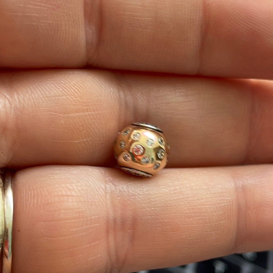 Genuine Pandora Essence 14ct Gold Dignity Charm