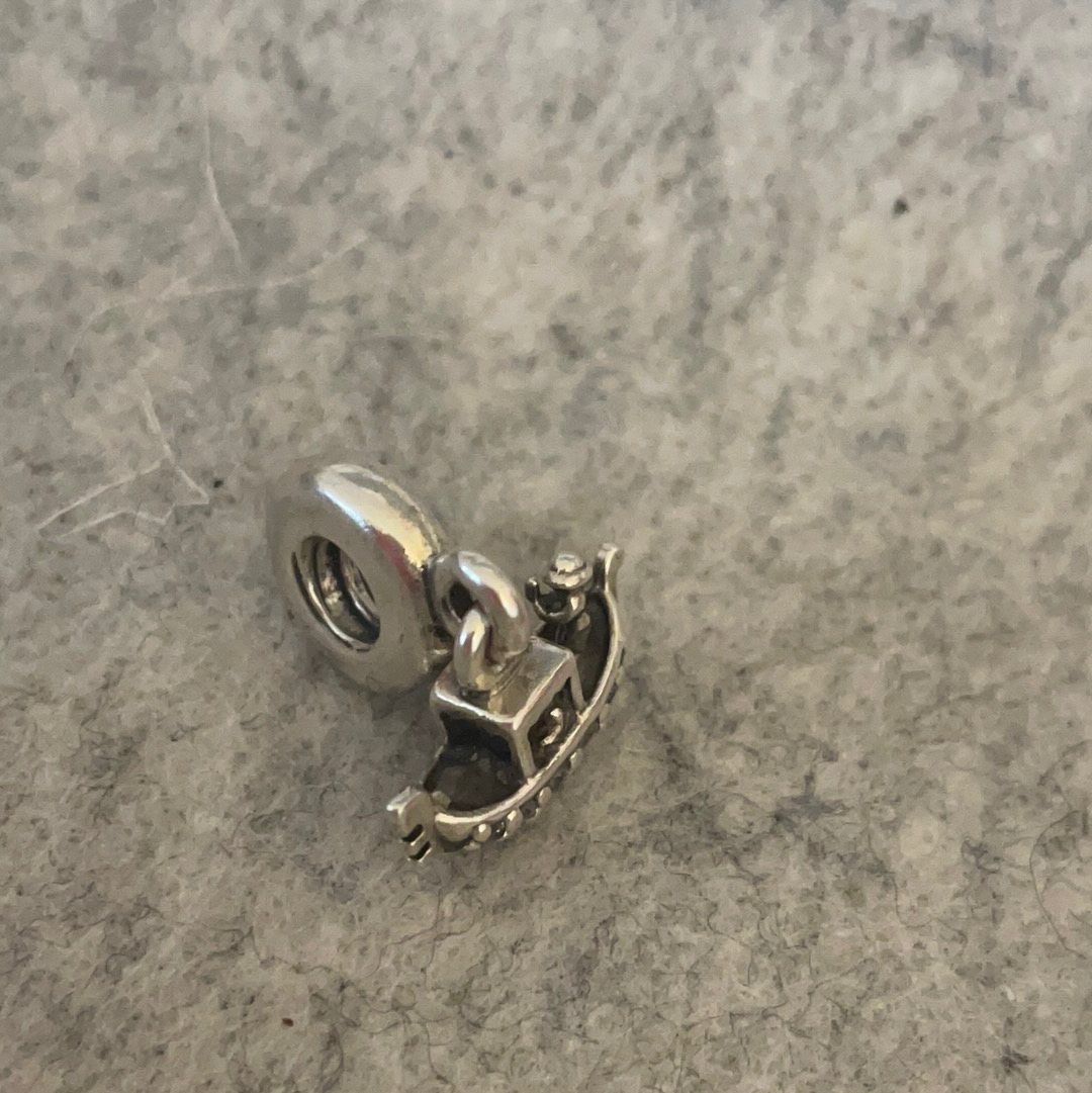 Genuine Pandora Gondola Venice Boat Travel Dangle Charm HTF