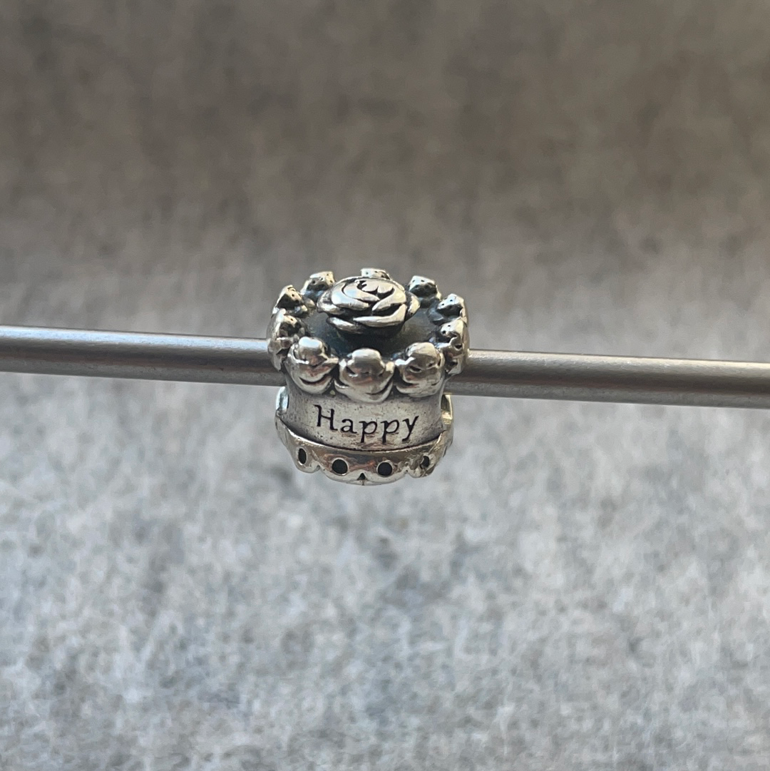 Genuine Pandora Birthday Cake Charm