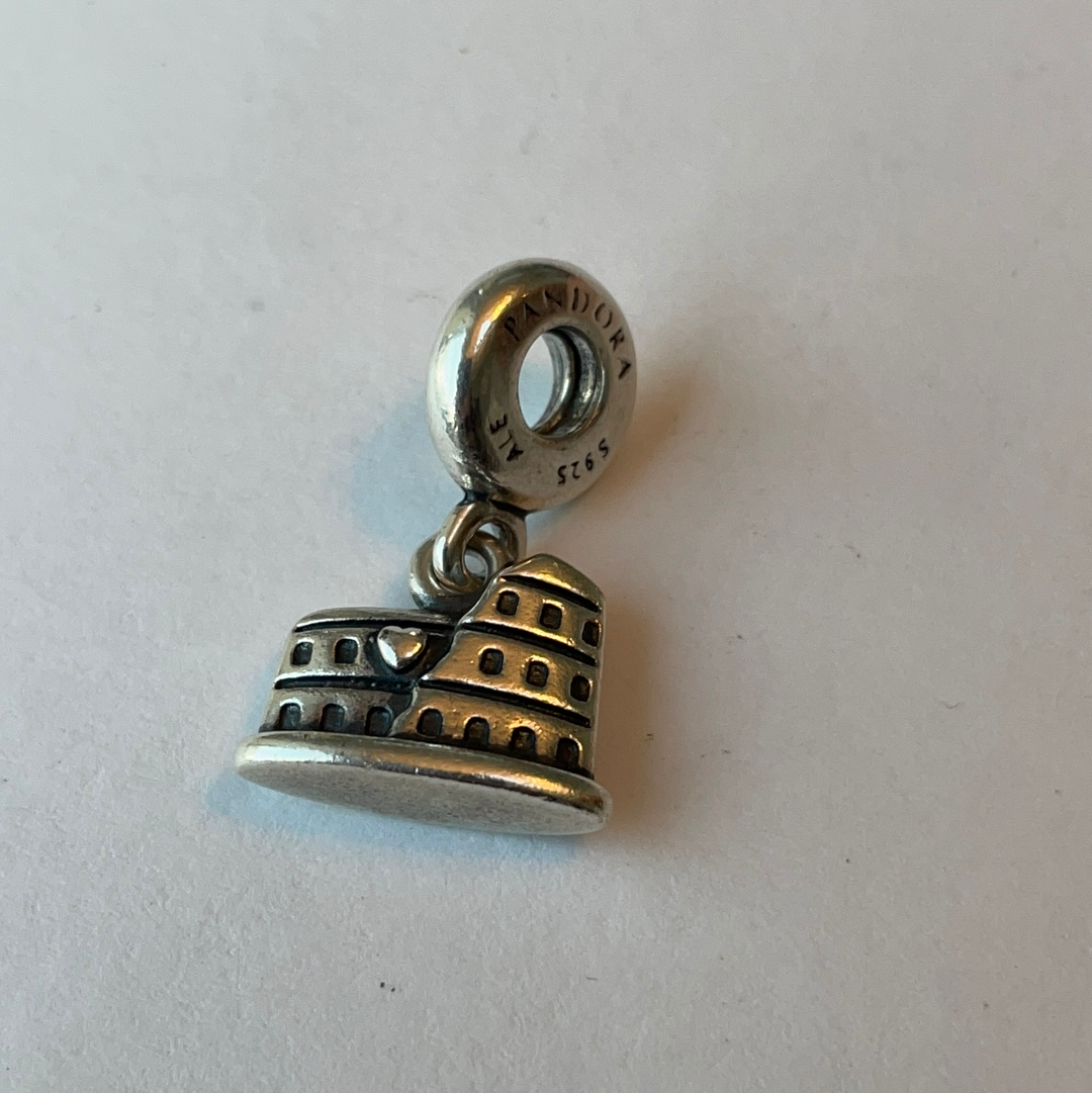 Genuine Pandora Rome Colosseum Travel The World With You Dangle Charm