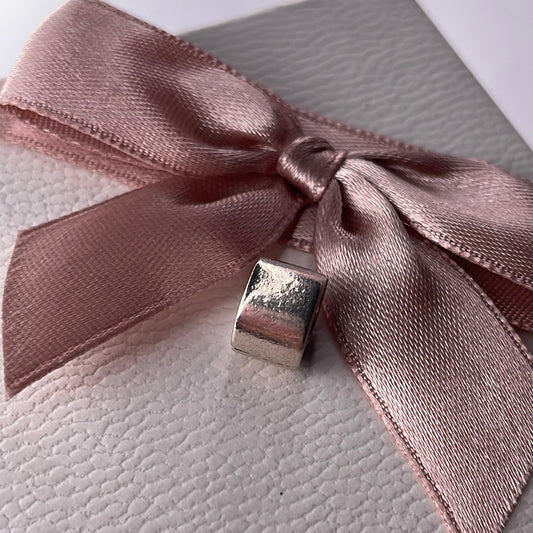Genuine Pandora Plain Silver Small Clip/clips Sold