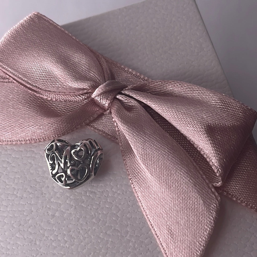 Genuine Pandora Mum/ Mom Openwork Charm