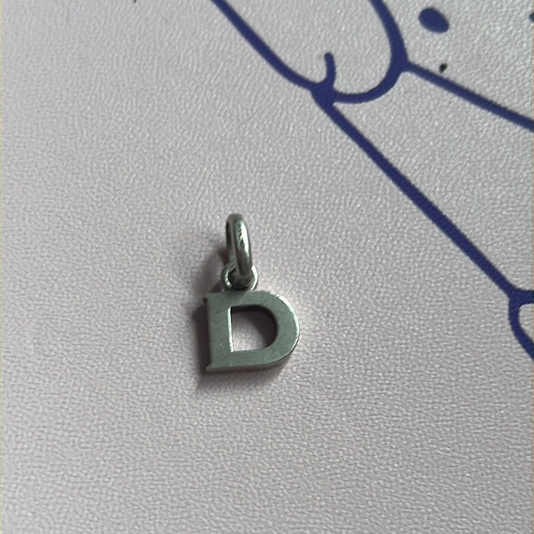 Genuine Links of London Letter D Dangle Charm