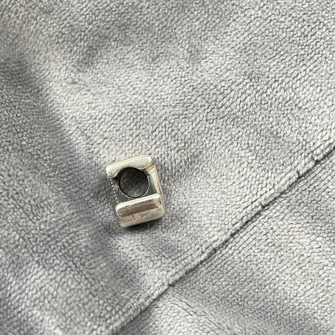 Genuine Pandora Letter Charm With Hearts J