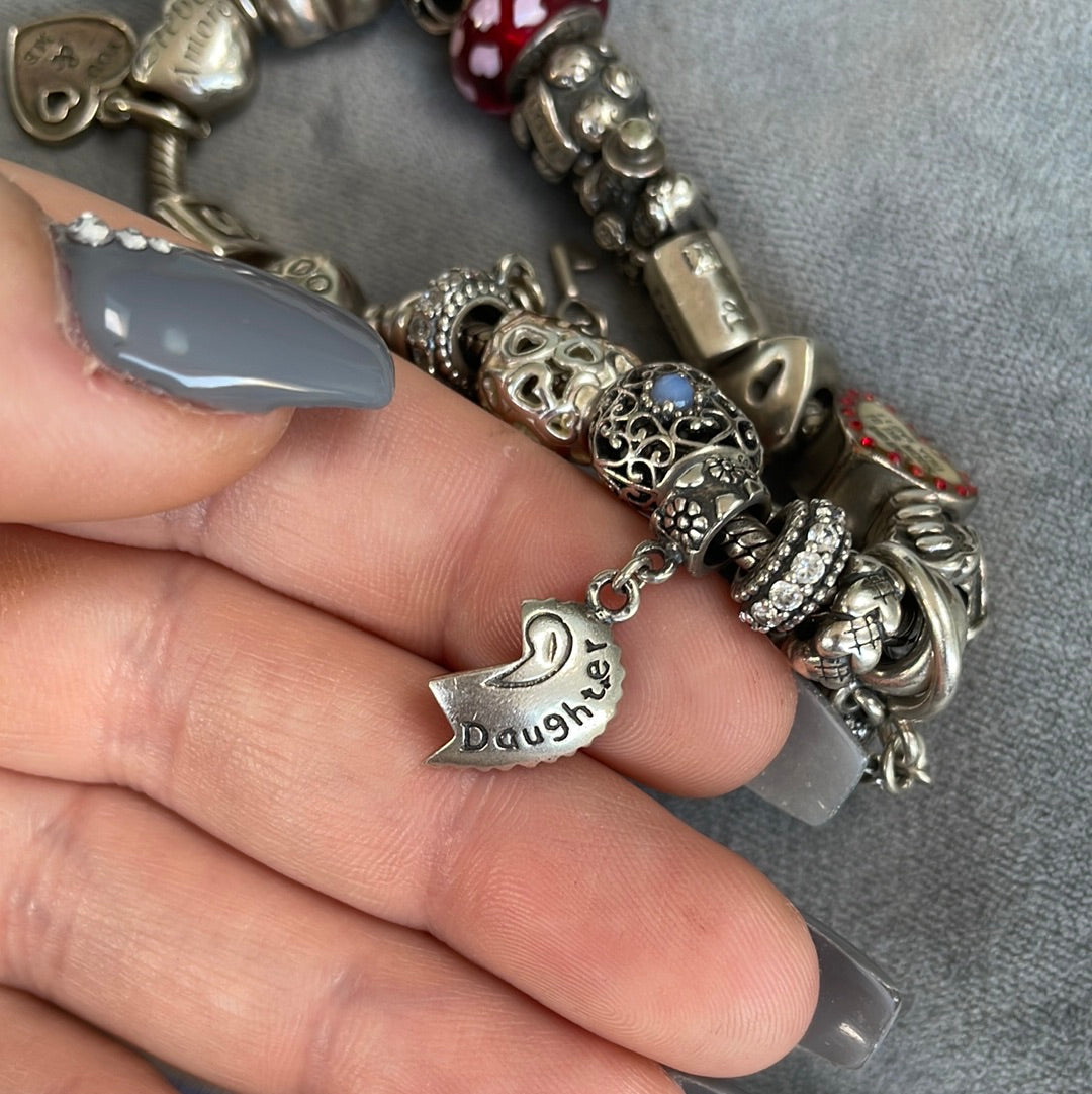 Genuine Chamilia Daughter Half Dangle Charm