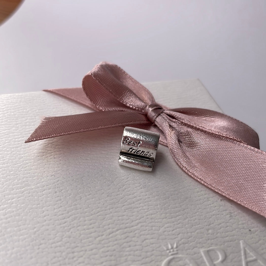 Genuine Pandora Best Friends Scroll Charm
