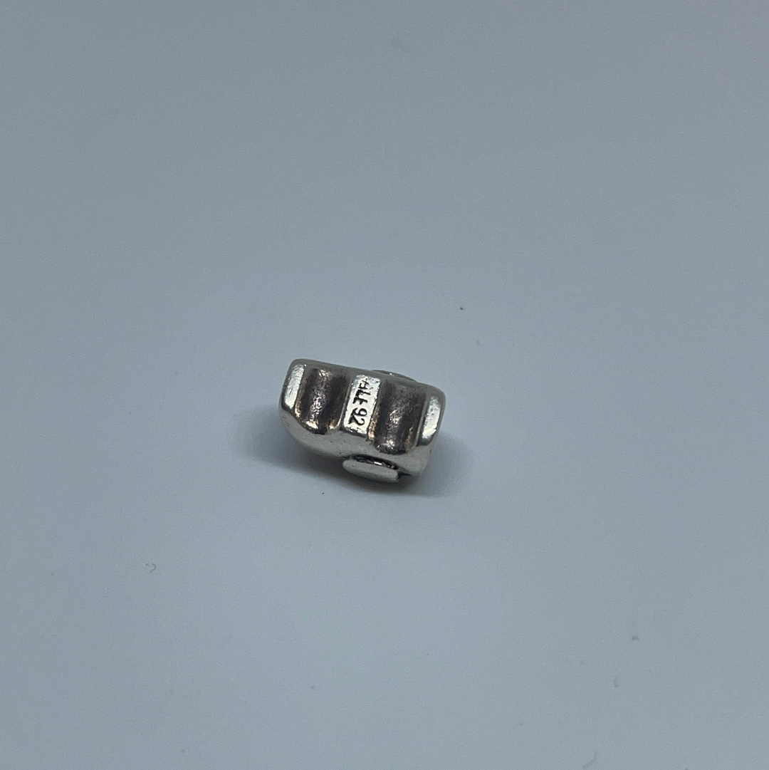 Genuine Pandora Sideways Elephant Retired Animal Charm