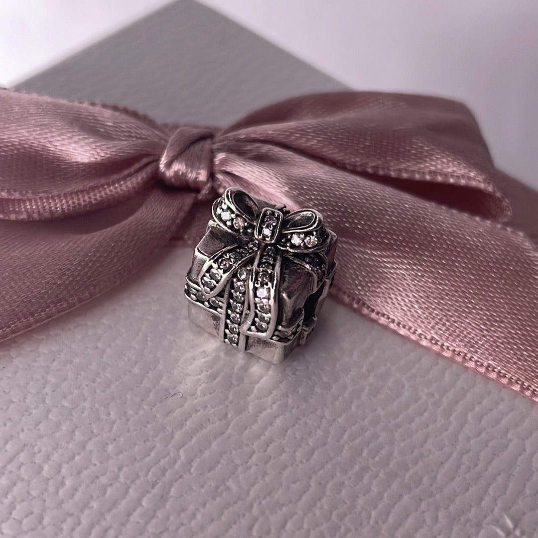 Genuine Pandora Pave Christmas Birthday Xmas Gift Present Charm