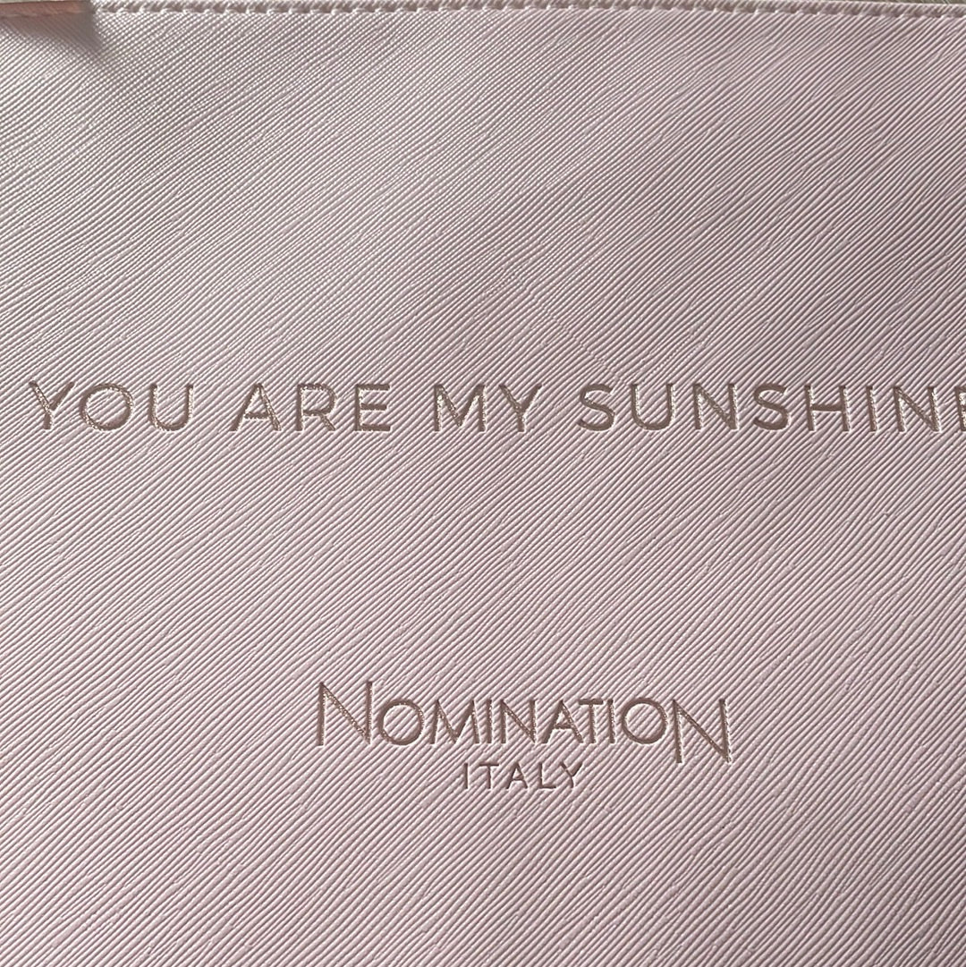 Genuine Nominations Jewellery / Makeup Bag “You are my sunshine” Bag Roll
