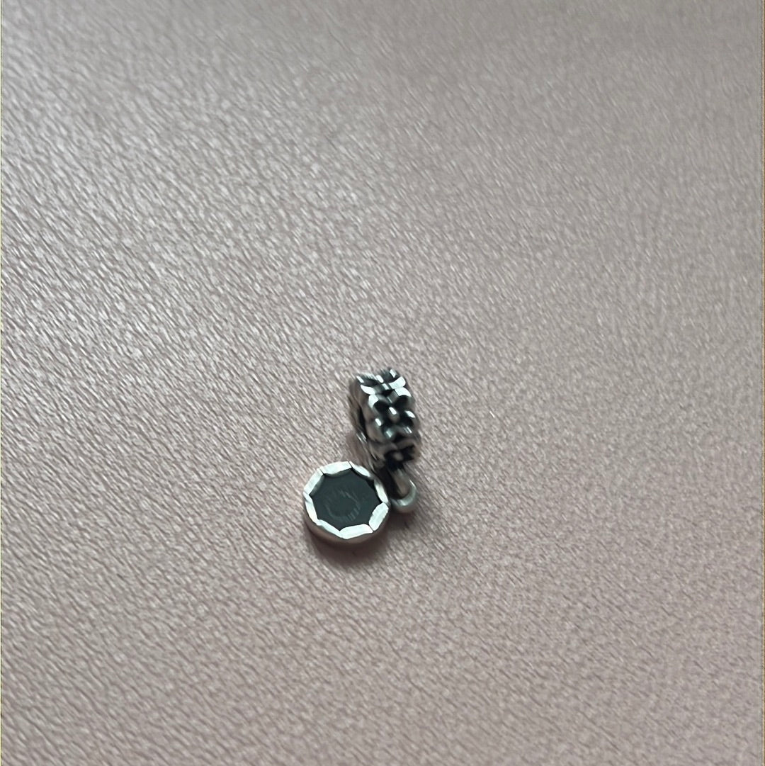 Genuine Pandora Rare HTF Cameo Aquarius Horoscope Charm