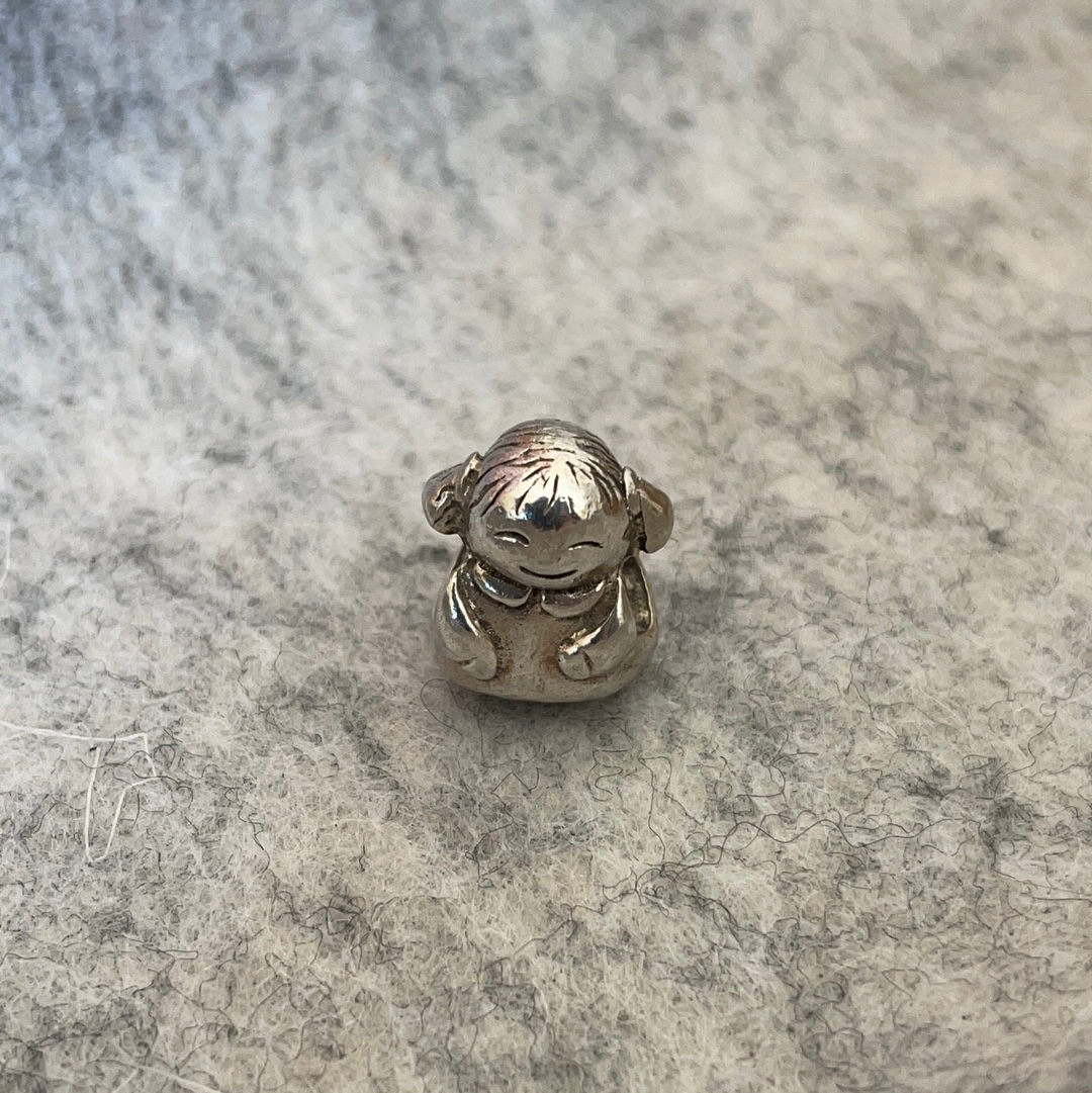 Genuine Pandora Little Girl Charm Daughter, Niece, Granddaughter Charm
