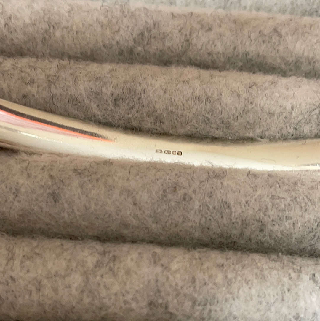 Genuine Douglas Pell Open Torque Bangle Size 3 Large (Mens?) VERY Heavy