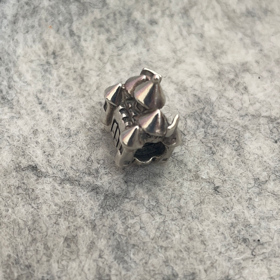 Genuine Pandora Fairy Tale Castle Princess Two Tone