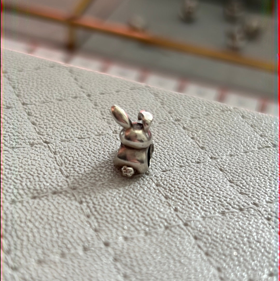 Genuine Chamilia Rabbit Bunny Animal Charm