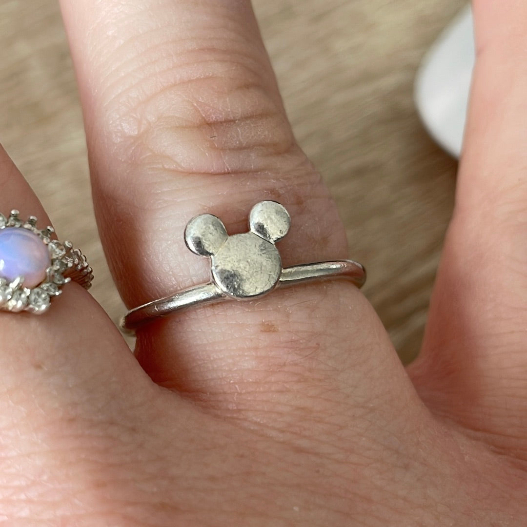 Genuine Pandora Disney Mickey Ring Size 58