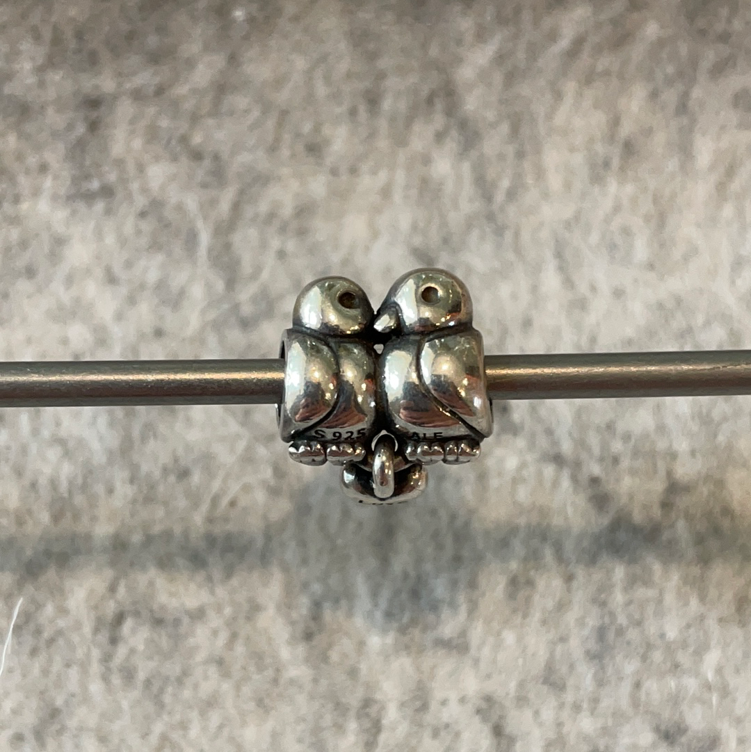 Genuine Pandora Love Birds Dangle I Love You
