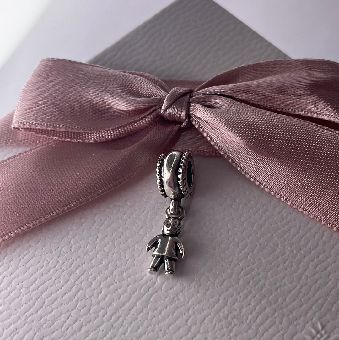 Genuine Pandora Little Boy Son Dangle Charm