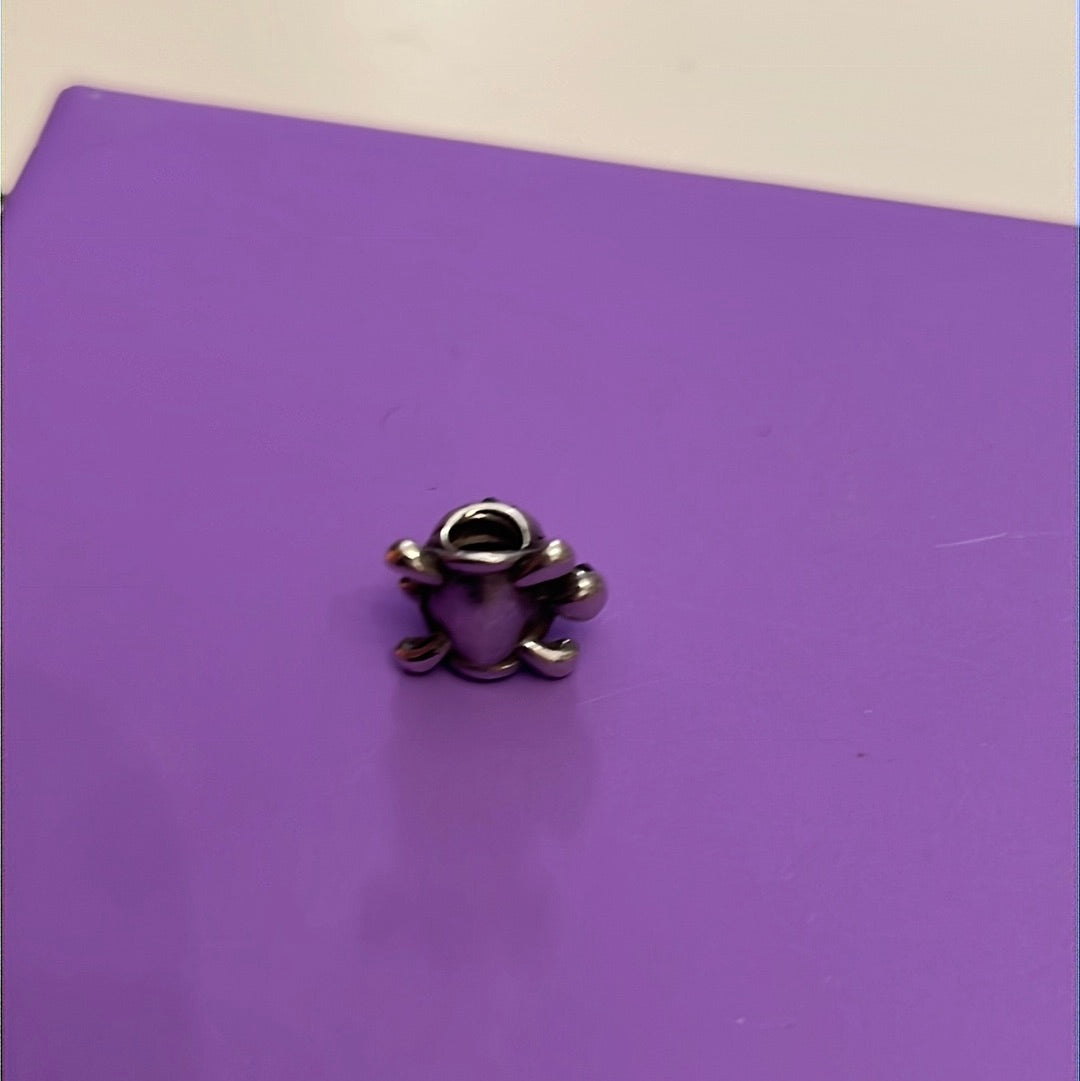 Genuine Chamilia Little CZ Turtle Animal Charm