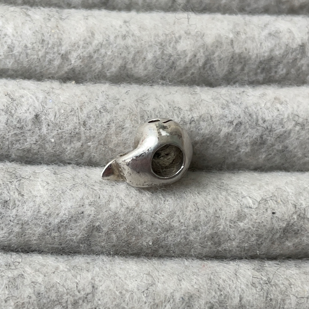 Unbranded Solid Sterling Silver Whale Baby Ocean Sea Animal Charm