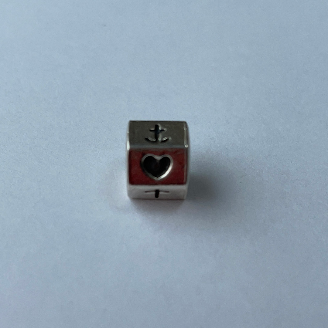 Genuine Pandora Cross, Anchor, Heart Charm