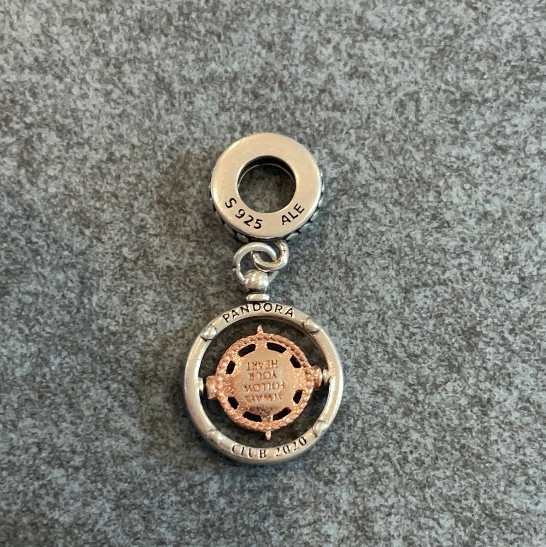 Genuine Pandora 2020 Rose Gold Club Charm