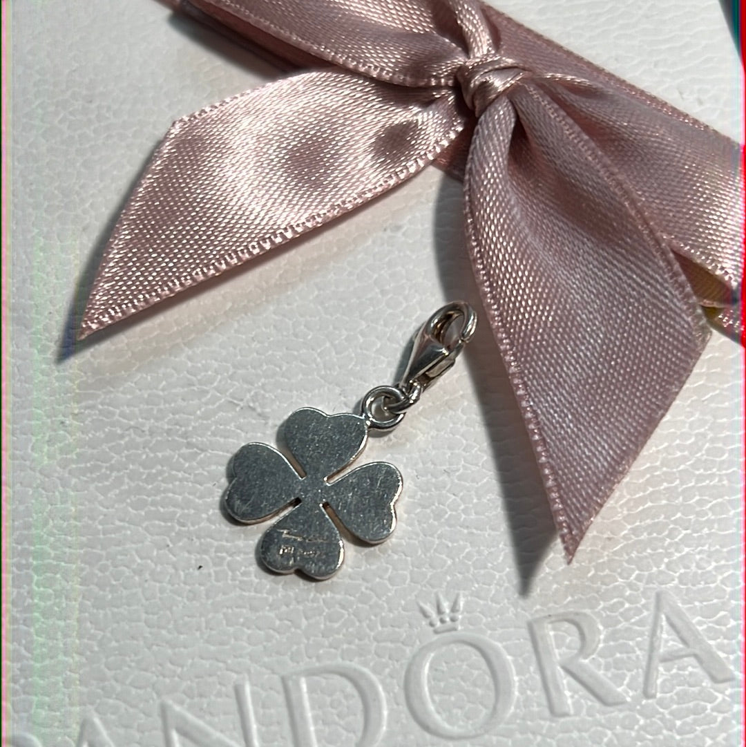 Genuine Thomas Sabo Clover Good Luck Clip Pendant Charm