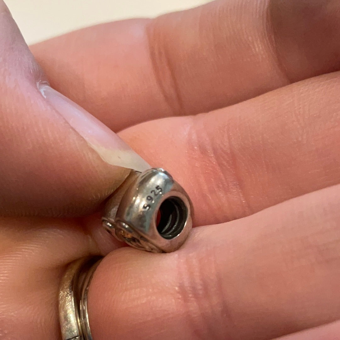 Genuine Pandora Two Tone Heart of the Family Charm