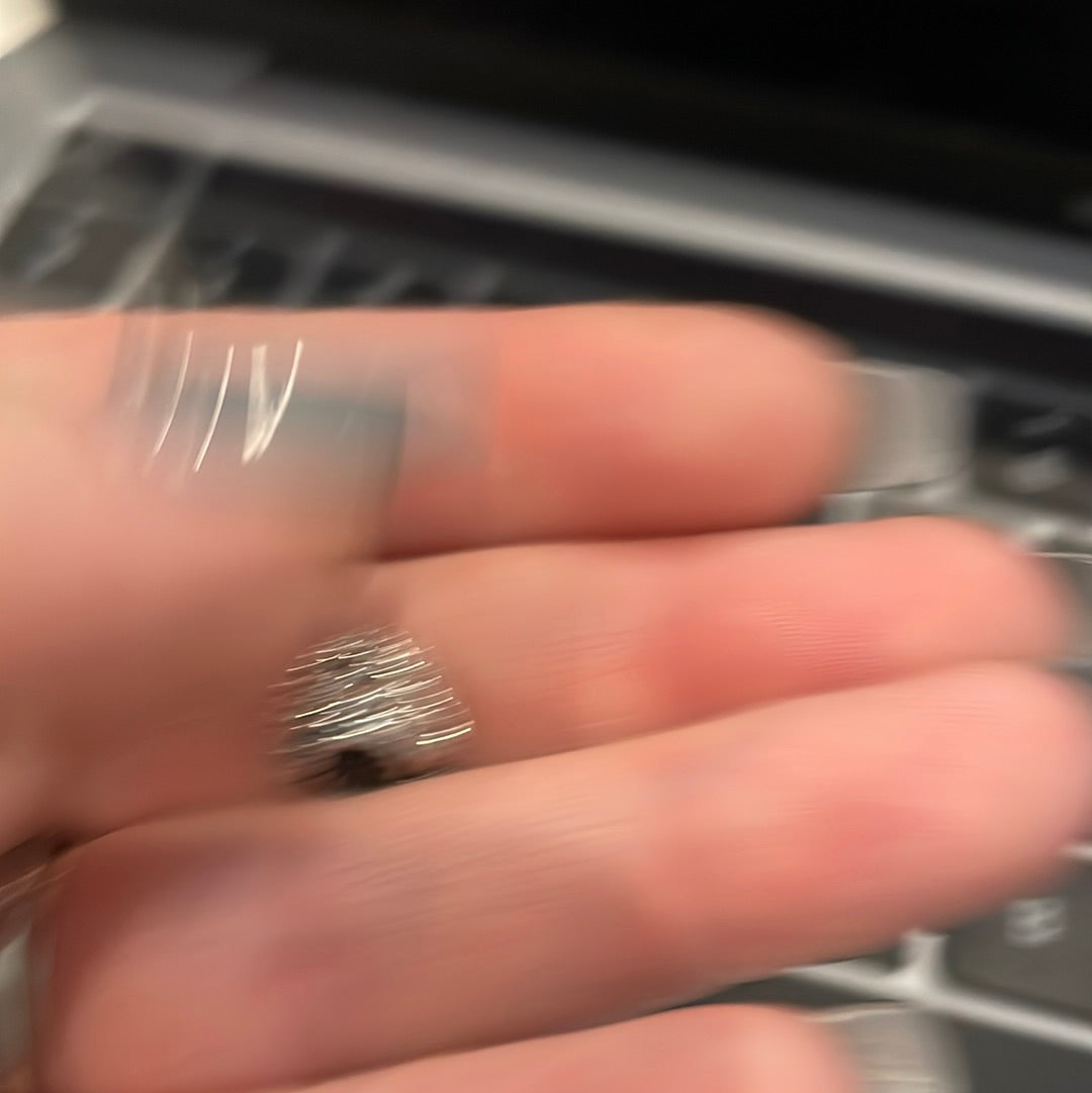 Genuine Pandora Angel Wing/ Wheat Charm Heart